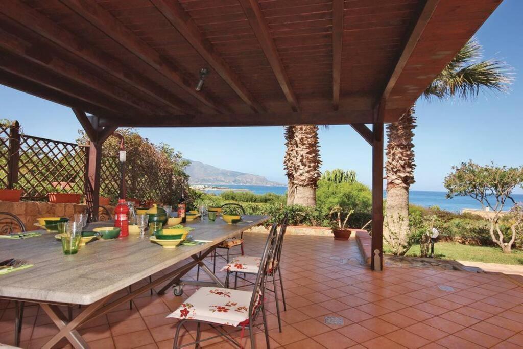 Villa Levante Vista Mare Cornino Custonaci Exteriér fotografie