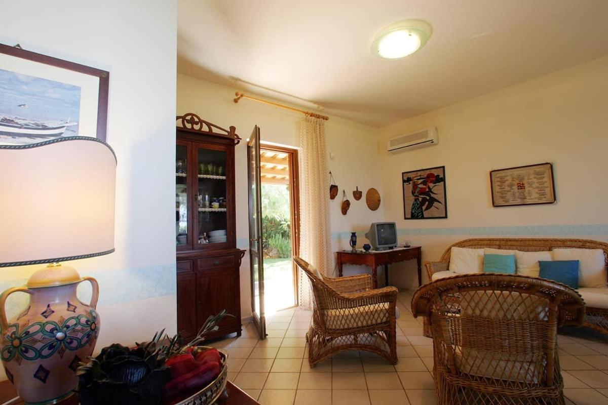 Villa Levante Vista Mare Cornino Custonaci Exteriér fotografie